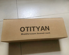 Load image into Gallery viewer, OTITYAN Wall Mounted Towel Rack, Towel Hanger Space Saving Towel Racks for Bathroom
