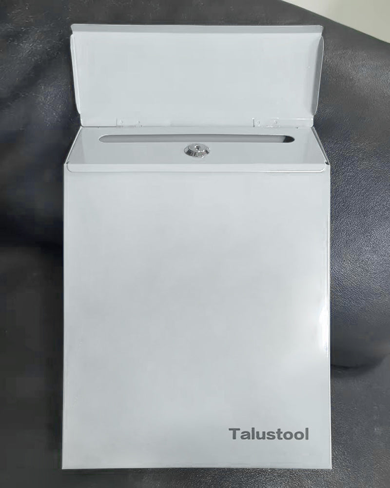 Talustool-Mailbox,Large Capacity Mail Box,Galvanized Steel Rust-Proof Metal Post Box