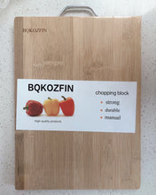 Load image into Gallery viewer, BQKOZFIN Cutting Board - Lifetime Replacement Cutting Boards for Kitchen - Wood Butcher Block and Wooden Carving Board for Meat
