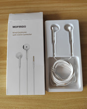 Load image into Gallery viewer, MOFIRIDO With Apple Earphones with 3.5mm Wired Earbuds with Microphone &amp; Volume Control
