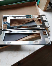 Load image into Gallery viewer, KUN DA- Custom license plate rack - Metal Car Truck License Plate Frame
