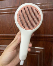 Load image into Gallery viewer, pick joy pet brush,Self Cleaning Pet Brush, Pet hair Easy to Remove Loose Undercoat, Pet Massaging Tool Suitable for Pets with Long or Short Hair
