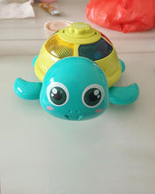 Load image into Gallery viewer, KIPRITII electric toys, musical tortoise toys, electronic toys with lights and sounds, birthday gifts for early education development 6 7 8 9 10 11 12 months, 12-year-old babies, toddlers, boys and girls
