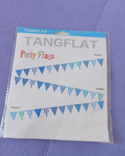 Load image into Gallery viewer, TANGFLAT Party Pennant Banner, Papper Flag Banner for Decorations, Birthdays, Event Supplies, Festivals, Children &amp; Adults
