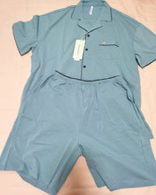 Load image into Gallery viewer, Divanewlook pajamas,Men&#39;s Broadcloth Short Sleeve Pajama Set
