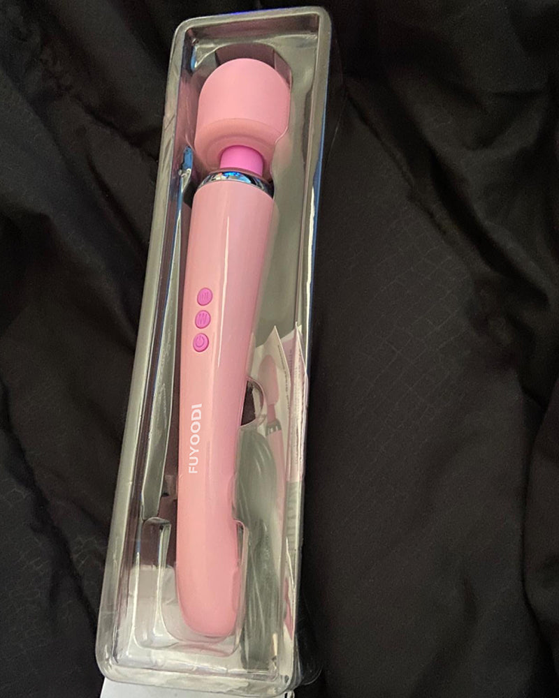 FUYOODI vibrator, female vibrator, personal vibrator, full body massager, rechargeable and waterproof, handheld, cordless