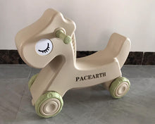Load image into Gallery viewer, PACEARTH- Rocking Horse Baby Ride On Toy for Kids Classic Design with Pedal Gift
