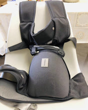 Load image into Gallery viewer, Morelexa All-Position Baby Carrier for Newborn to Toddler with Lumbar Support (7-45 Pounds), Pure Black
