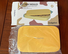 Load image into Gallery viewer, Andgeloo ice cube mold,Easy-Release Silicone &amp; Flexible  Cube Trays with Spill-Resistant Removable Lid
