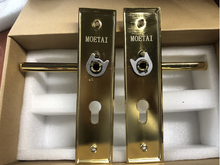 Load image into Gallery viewer, MOETAI Complete Arc Entry Lever Set with Single Cylinder Deadbolt（sample）
