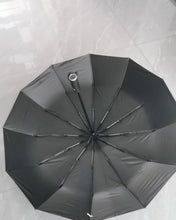 Load image into Gallery viewer, TENTAGON Windproof &amp; Water-Resistant Foldable Umbrella, Black
