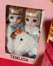 Load image into Gallery viewer, TEMIJOA doll,1 Pieces 12 Inch Girl Doll Set Include 1 Set 12 Inch Cute Girl Doll,  Sets Fashion Handmade Doll Clothes（Sweet Style）
