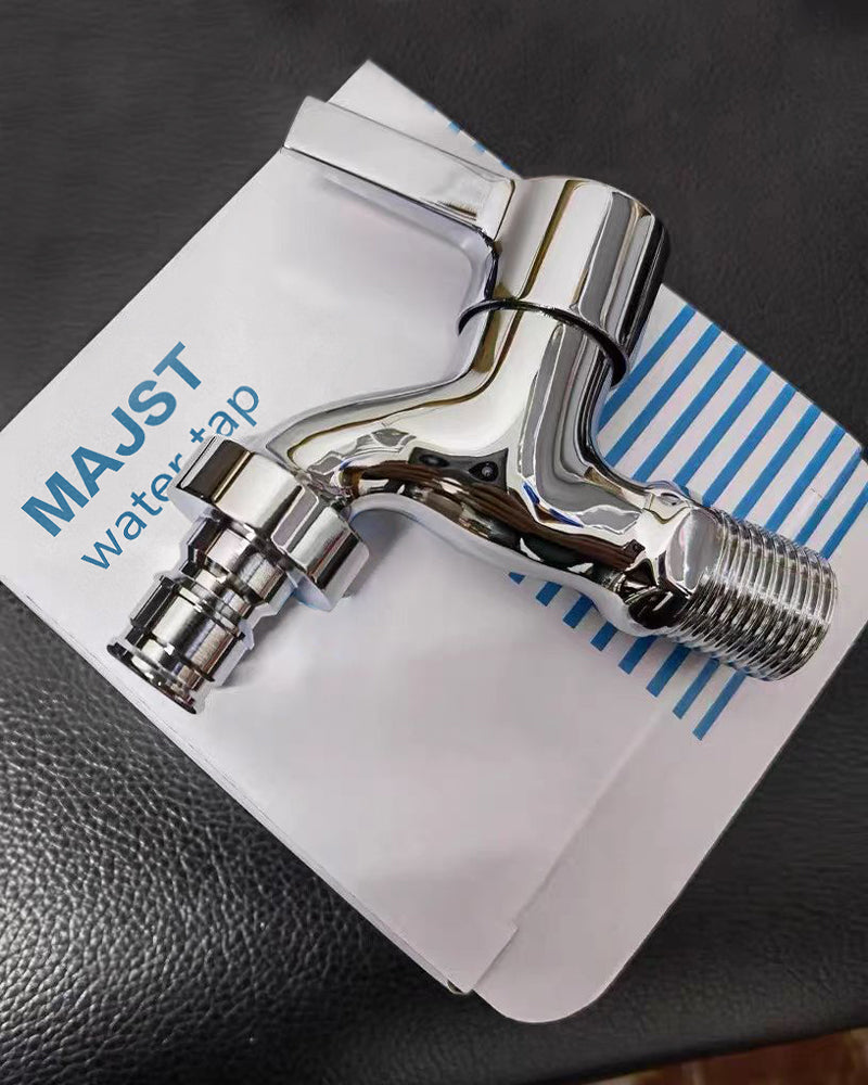 MAJST Faucet - Wall Mounted Tap Single Handle Control with Alloy Material