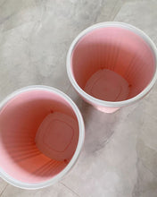 Load image into Gallery viewer, MOWETRY Small Trash Can Round Plastic Wastebasket, Garbage Container Bin
