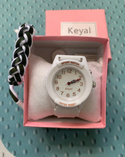 Load image into Gallery viewer, Keyal watch, ladies hand display quartz white watch
