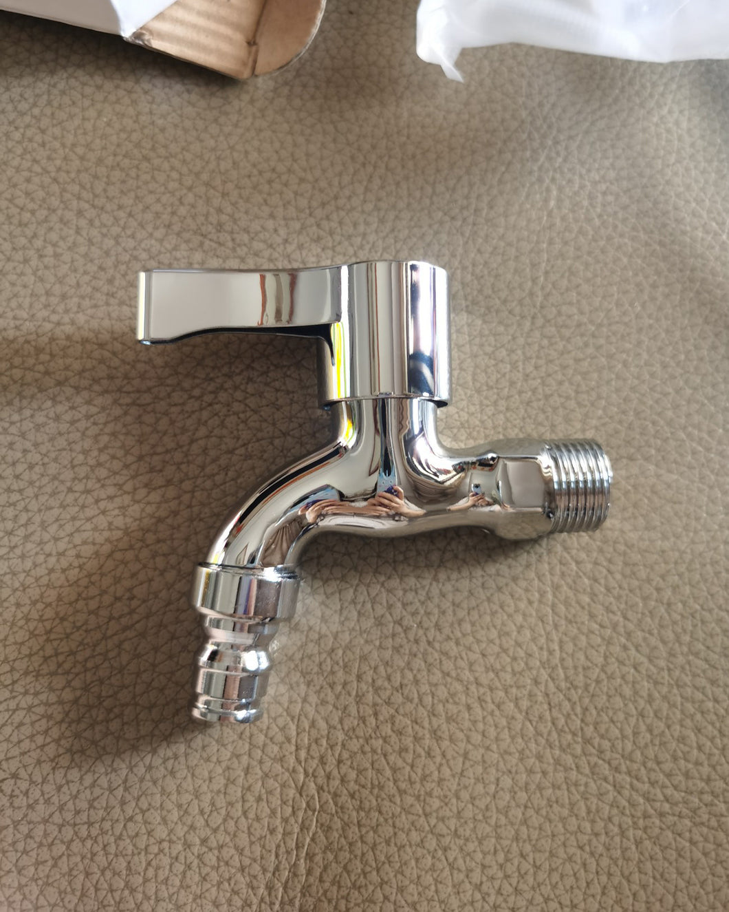 WATWAT Faucet-All Metal Handles W/Adaptor Lever