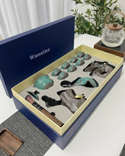 Load image into Gallery viewer, Wmssine Chinese Ceramic Gongfu Tea Set Celadon Pottery Tea Service Set
