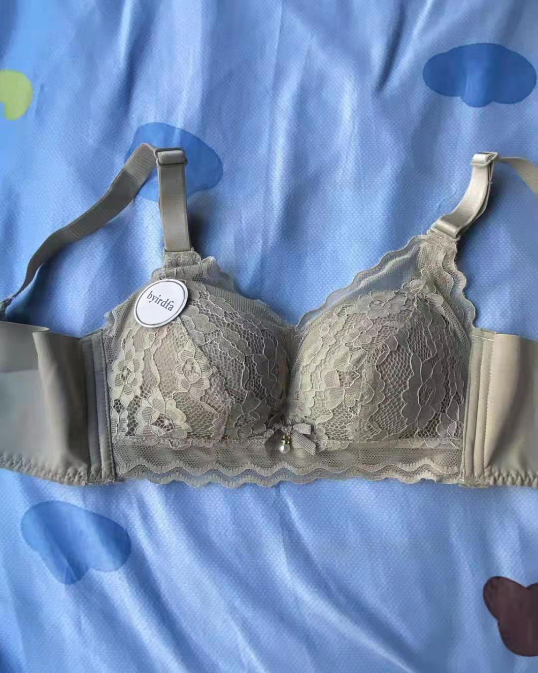 byirdfa Wirefree Bra with Support, Bra for Everyday Comfort