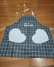 Load image into Gallery viewer, LQUSMADAXX Adjustable Bib Apron with 2 Pockets Cooking Kitchen Cotton Aprons
