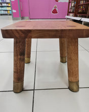 Load image into Gallery viewer, GORZING Chair Stool, Maple natural oil finish
