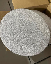 Load image into Gallery viewer, Mipepe Polishing paper,50 Pcs 3-Inch Aluminum Oxide White Dry Hook and Loop Sanding Discs Flocking Sandpaper
