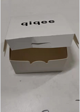 Load image into Gallery viewer, qiqee Candy box,Corner Clay Coated Paperboard Bakery Box No-Window  (White)
