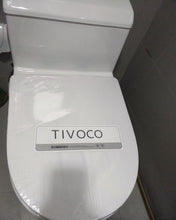 Load image into Gallery viewer, TIVOCO toilet,One Piece Toilet - Tall Elongated Bathroom Toilet Comfort Height Dual Flush White Ceramic Modern Small Bathroom One Piece Toilet with Soft Seat

