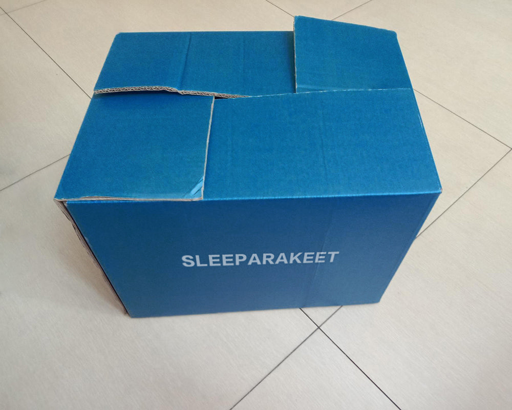 SLEEPARAKEET carton, flat cardboard box, carton used for packaging and mailing, 15.5 inches long x 13.75 inches wide x 10.5 inches deep (5 pieces)