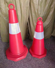 Load image into Gallery viewer, RoadHero Safe traffic cone ,Safety Road Parking Cones, Unbreakable PVC Orange Construction Cones for Home Driveway Road Parking Practise Emergency Use
