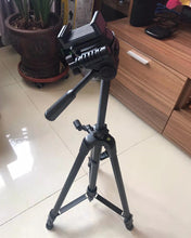 Load image into Gallery viewer, Soft digits Camera tripod,67&quot; Camera Tripod Stand,  Aluminum Travel Tripod with Carry Bag for Canon,Phone Tripod Mount with Wireless Remote Control for Live Streaming, Work
