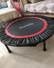 Load image into Gallery viewer, Thorbody Trampoline,Indoor Small Trampoline for Exercise Workout Fitness,Trampoline for Safer

