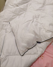 Load image into Gallery viewer, MJPLBDL Comforter Duvet- Down Alternative White Twin Size Comforter, Quilted All Season Twin Duvet with Corner Tabs
