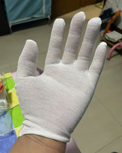 Load image into Gallery viewer, MinWen Dust Gloves,White Cotton Gloves Work Gloves One Size
