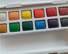 Load image into Gallery viewer, AIPENART watercolor pigment, easy to carry, a variety of colors, special painting palette

