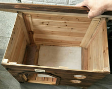 Load image into Gallery viewer, FAMEFAME kennel, fine wooden house kennel, natural wood
