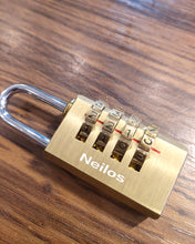 Load image into Gallery viewer, Neilos metal lock,Outdoor Waterproof Long Combination Lock
