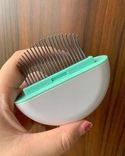 Load image into Gallery viewer, YAONNY Pet Grooming Tools,Cat Comb Massager Pet Hair Removal Massaging Shell Comb Massage Tool for Removing Matted Fur, Knots and Tangles
