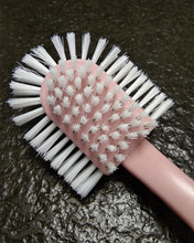 Load image into Gallery viewer, Gkanmore brush with holder set Soft silicone bristles toilet brush Compact toilet brush for bathroom cleaning
