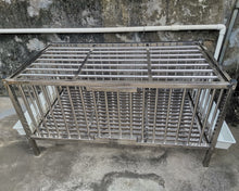 Load image into Gallery viewer, Vonoso metal chicken coop folding cage, easy to install manually
