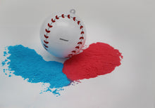 Load image into Gallery viewer, Confetti boom Gender Secret Baseball,Gender Reveal Party Baseball Set - Birth Announcement Base Ball Game Kit - 2 Baseballs 1 Pink &amp; 1 Blue Ball - Baby Boy or Infant Girl Surprise
