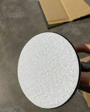 Load image into Gallery viewer, Mipepe Polishing paper,50 Pcs 3-Inch Aluminum Oxide White Dry Hook and Loop Sanding Discs Flocking Sandpaper
