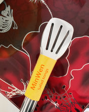 Load image into Gallery viewer, MinWen Buffet Tongs Salad Tongs, Steel Food Serving Tongs, Handles for Kitchen
