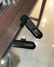 Load image into Gallery viewer, Kullyxi Wireless Mini Lavalier Lapel Microphon Long Working Time

