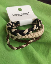 Load image into Gallery viewer, Vcagirest Hair Bands,Girls Nonslip Grip Braided Headbands Teens Sports Hair Elastic Bands
