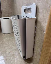 Load image into Gallery viewer, Youpii-Large-capacity Wall-mounted Laundry HamperPlastic Dirty Clothes Basket(White)
