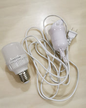 Load image into Gallery viewer, YUNSTOW electric lamp, accessory cord with an LED bulb, 6-foot UL-certified white cord, with switch plug, very suitable for festive Valentine’s Day decoration and craft projects
