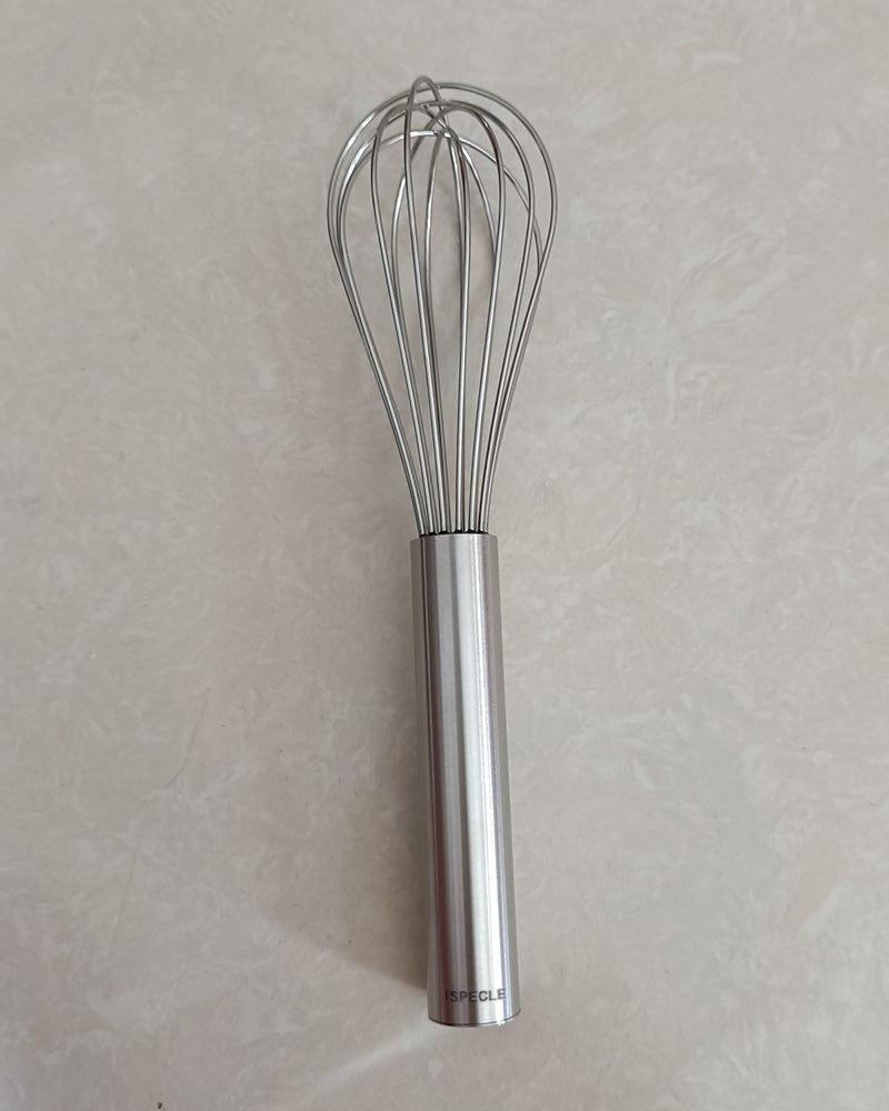 ISPECLE egg beater, hand-held steel wire agitator is very suitable for mixing, stirring, beating and stirring, BPA-free, can be used in dishwashers