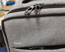 Load image into Gallery viewer, Tipoop backpack, business anti-theft slim and durable laptop backpack, with USB charging port, waterproof university campus computer bag, unisex, suitable for 15.6-inch laptop
