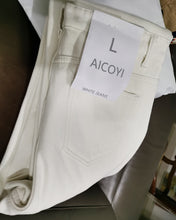 Load image into Gallery viewer, AICOYI Pants,Modern Women&#39;s Cropped Wide Leg Jeans
