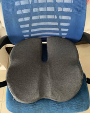 Load image into Gallery viewer, Fanekapad Seat Cushion Pillow for Office Chair -- Contoured Posture Corrector
